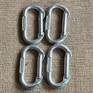 Set of Four Omega Carabiners